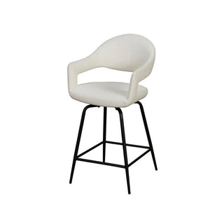 Jasmine White Counter Chair