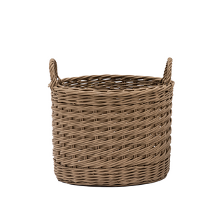Natural Willow Storage Basket Lrg