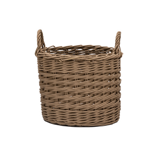 Natural Willow Storage Basket Med