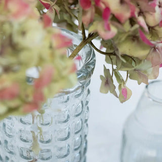 Larkin Bobble Textured Glass Vase
