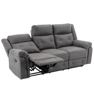Berkeley 3 Seater Recliner Dark Grey