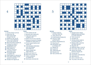 Vintage Florals Crosswords