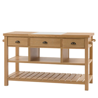Eton Kitchen Island Natural