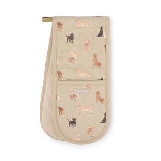 Labradors & Retrievers Double Oven Glove