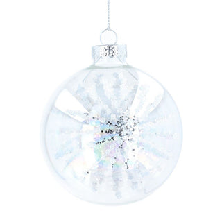 Beaded Starburst Soap Glass Bauble