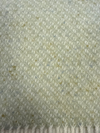 Light Sage Donegal Throw
