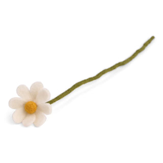 Felt Anemone Flower White