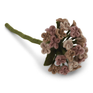 Felt Big Hydrangea Pale Rose