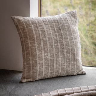 Melford Stripe Cushion Sand