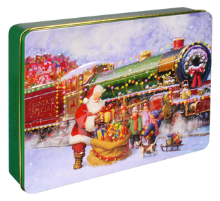 Santa Train & Toys Tin 400g