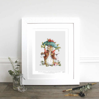 Benjamin Bunny Mounted Fine Art Print
