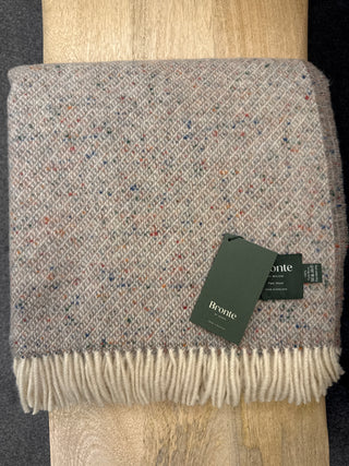 Oatmeal Multi Fleck Donegal Throw