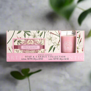 AAA White Jasmine Soap & Candle Gift Set
