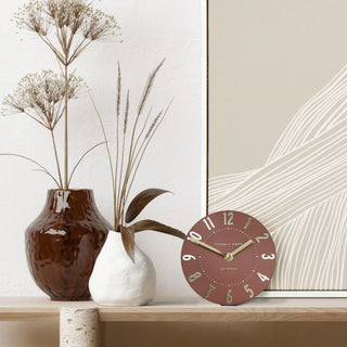 Mulberry Mantel Clock Auburn 6"