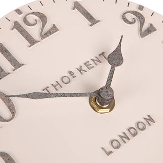 Arabic Mantel Clock Shy Pink 6"