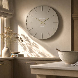 Larson Wall Clock Grey
