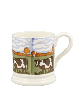 Country Icons Autumn Cows 1/2 Pint Mug