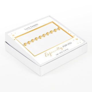 Especially For You Gold Flowers Bracelet