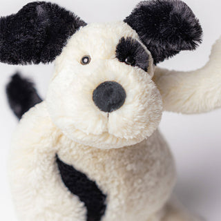 Rufferty Bashful Black & Cream Puppy