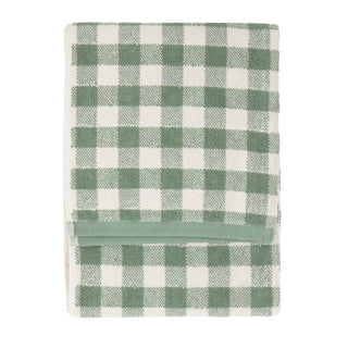 Barton Check Hand Towel Towel Forest