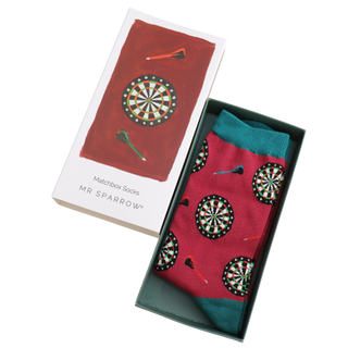 Men's Matchbox Socks Dart Boards