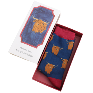 Men's Matchbox Socks Highland Herd