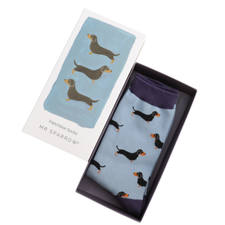 Men's Matchbox Socks Little Sausage Dogs