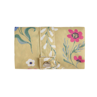 Boho Floral Foldable Tote Bag Medium