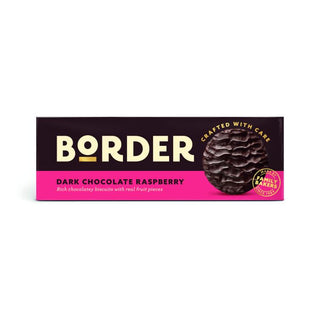 Dark Chocolate & Raspberry Biscuits