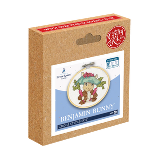 Beatrix Potter Benjamin Bunny Mini Cross Stitch Kit