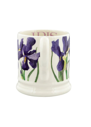Flowers Blue Iris 1/2 Pint Mug