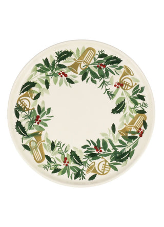Bring In The Green Flat Serving Plate