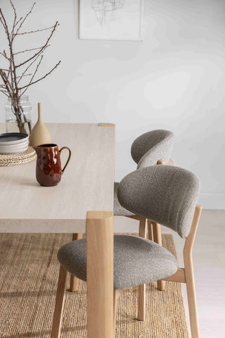 Leo Dining Chair Grey