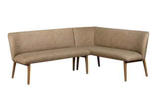 Spencer Left Corner Bench Taupe