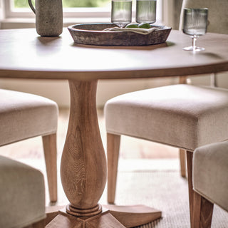Cannes Round Dining Table Set