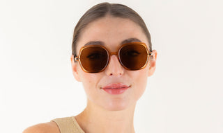 Cher Amber Sunglasses