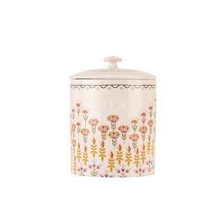 Painted Table Ceramic Tea Storage