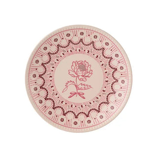 Spitalfields Silk Side Plate Pink