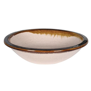 Salt Glaze Terracotta Bowl