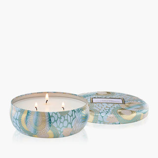 California Summers 3 Wick Tin Candle