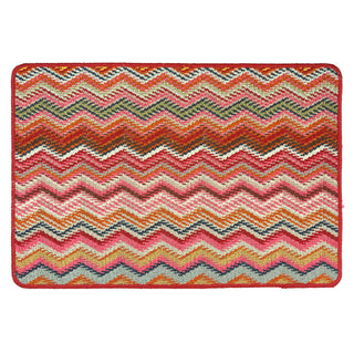 Candy Multi Bright Zigzag Door Mat