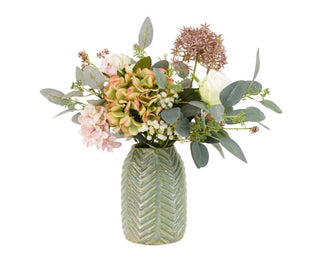 Hydrangea Ceramic Arrangement