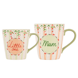 Mum & Little One Stoneware Mug Gift Set, Set of 2