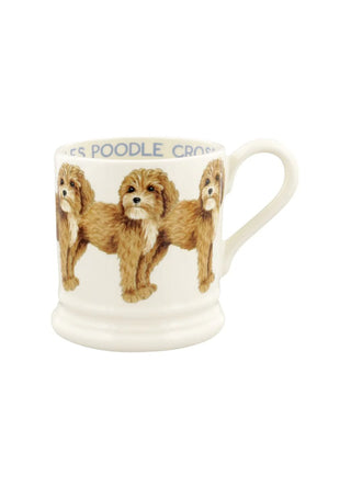 Cavalier Poodle Cross 1/2 Pint Mug