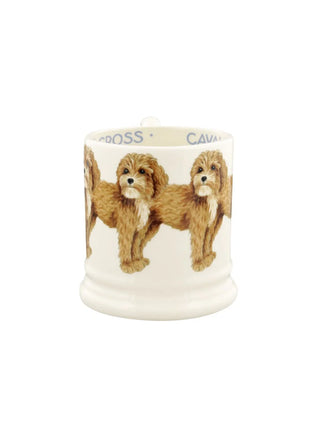 Cavalier Poodle Cross 1/2 Pint Mug