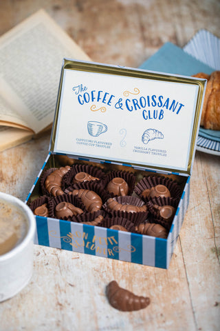 Coffee & Croissant Truffle Tin