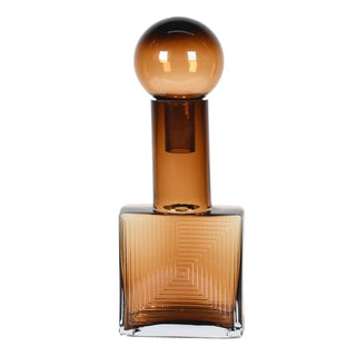 Hazel Cube Glass Bottle