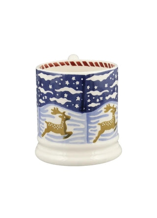 Christmas Icons Deer 1/2 Pint Mug