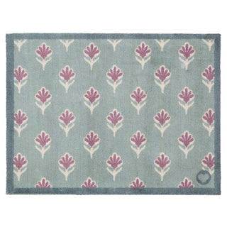 Ditsy Floral Green Door Mat