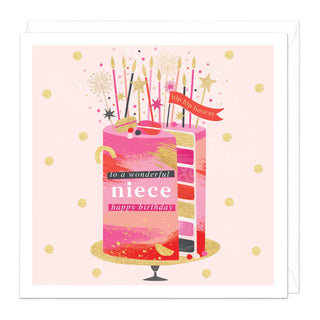Niece abstract Card